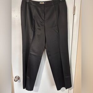 Talbots Women’s Black Shiny Dress Pants Size 20W Plus Size Great Condition